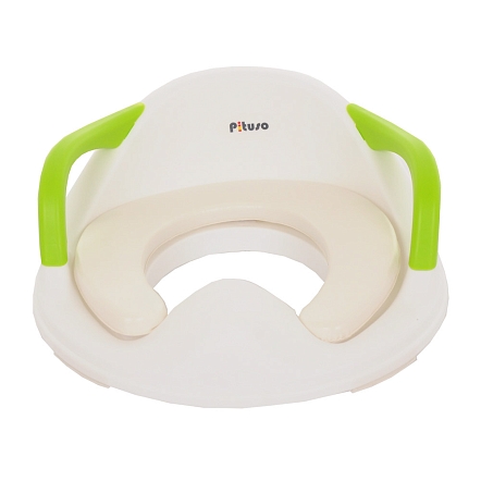 Накладка на унитаз Pituso мягкая со спинкой FG323 купить — фото 2