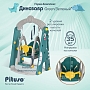 Горка-Комплекс Pituso Динозавр Green/Зеленый UN-DW36-green купить — фото 14