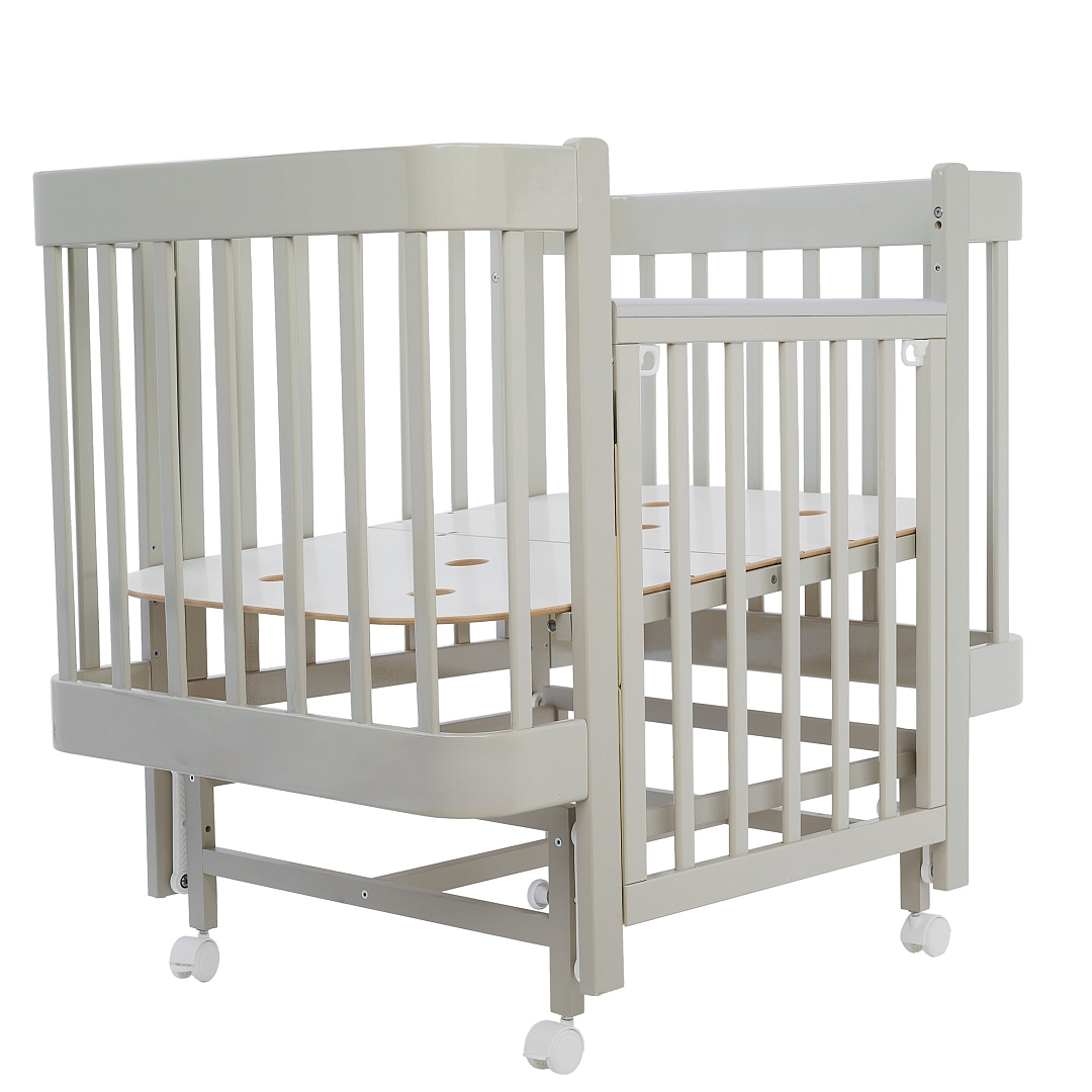 Кровать Pituso приставная/маятник/автостенка Mirelle 100*70 см Pit-104 купить — фото 5