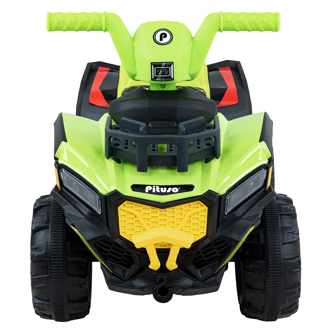 Электроквадроцикл Pituso 6V/7Ah_20W*1 колеса пласт,свет,муз c П/У 2390029B купить — фото 3