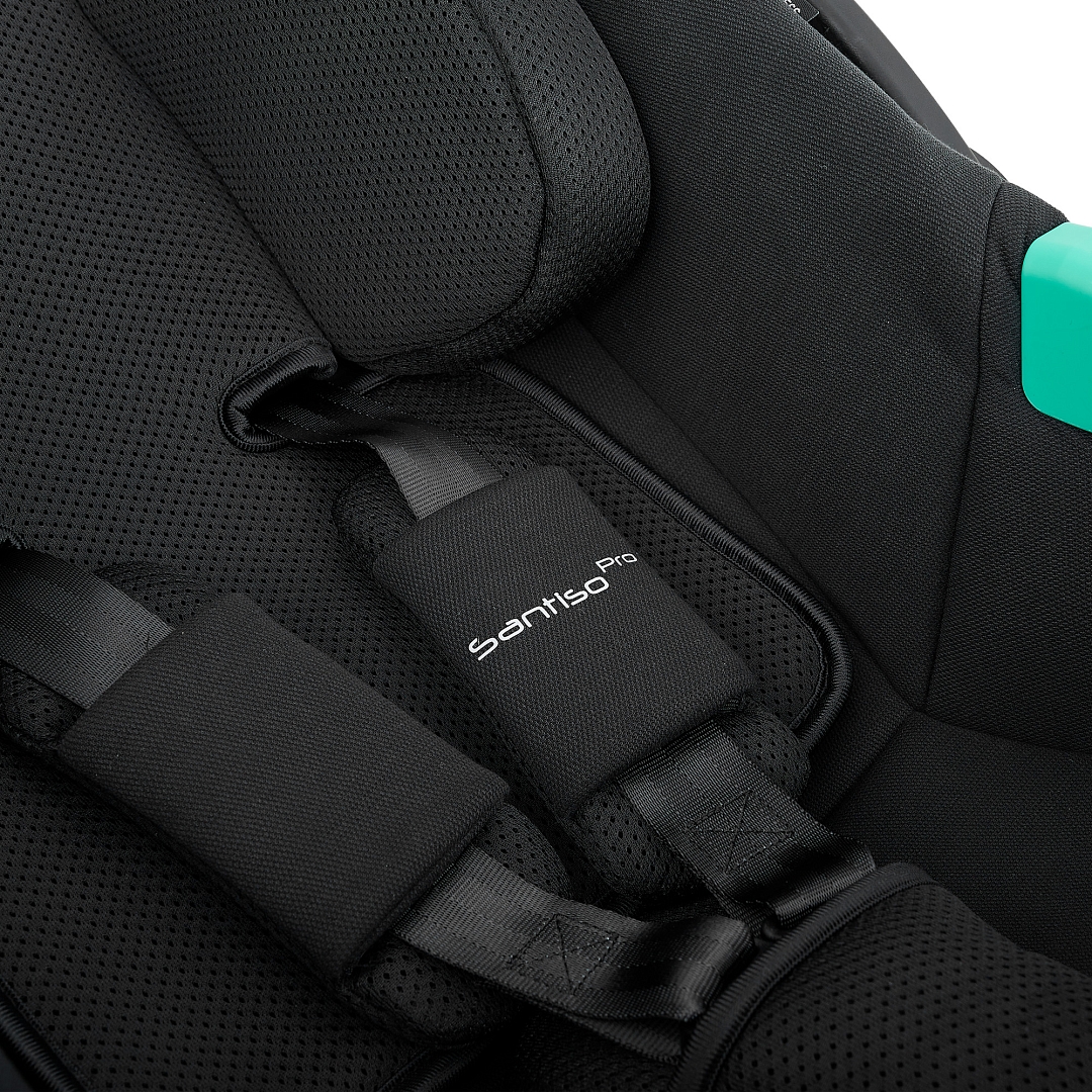 Удерживающее устройство для детей Pituso 0-13 кг Santiso Pro Black/Черный (i-Size) AY377-Black купить — фото 8