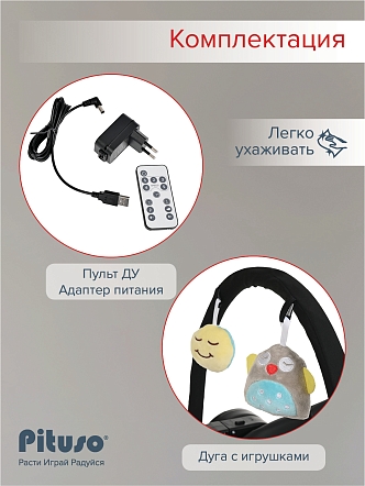 Стульчик для кормления Pituso Triola 3 в 1 SG116 купить — фото 27