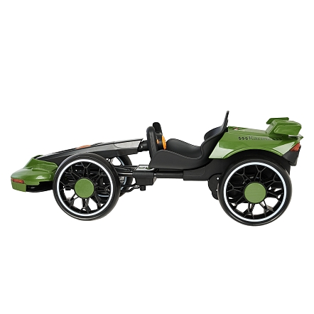 Электромобиль Pituso (86*52*50 см), складной, колеса ЭВА, с ПУ, Зеленый/Green 2690011-2R-Green купить — фото 7