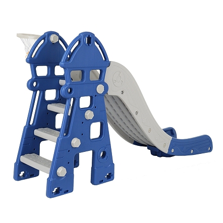 Горка Pituso Замок баскет.кольцо L-DT01 Blue купить — фото 7