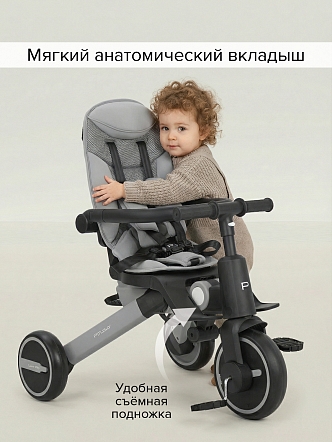 Велосипед Pituso трехколесный Leve Pro складной/сумка T8 PLUS купить — фото 28
