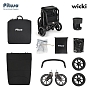 Прогулочная коляска Pituso Wicki PU Black/Черный  ABF2022/Black