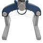 Стойка баскетбольная Pituso Joy (с кольцебросом,футб.воротами) L-HJLQJ03-blue купить — фото 6
