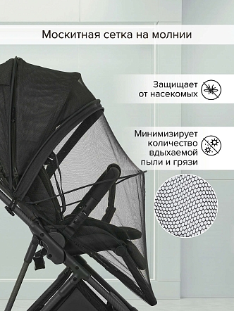 Коляска детская Pituso CARBON RX (прогулочная) X-666 купить — фото 49