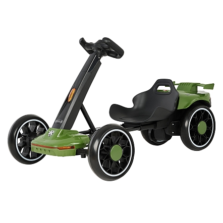 Электромобиль Pituso (86*52*50 см), складной, колеса ЭВА, с ПУ, Зеленый/Green 2690011-2R-Green купить — фото 4