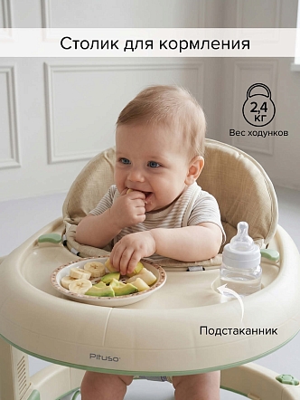 Ходунки Pituso Мельница чудес (8 силик.колес,игр.муз.панель,2стоппера) CJ-918 купить — фото 17