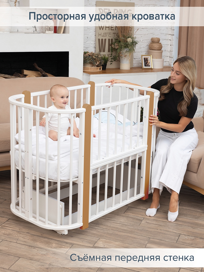 Кровать детская + маятник Pituso 5/1 Asti купить — фото 21