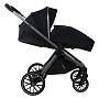 Коляска 2 в1  Pituso Mayla Plus короб+прогулка Black/Graphite MPLS/555-BLACK
