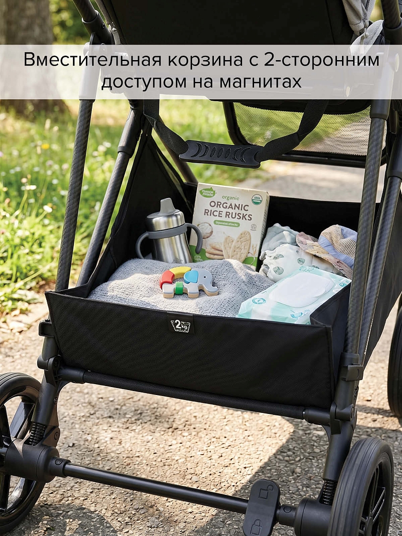 Коляска детская Pituso CARBON RX (прогулочная) X-666 купить — фото 44