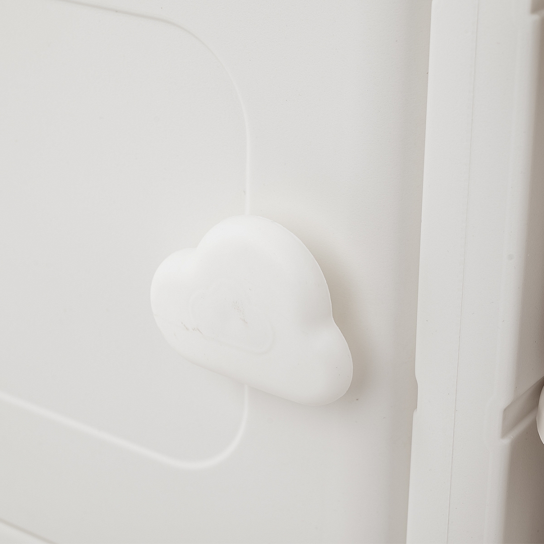 Стеллаж Pituso для игрушек с ящиками Simple Beige/Бежевый YYS806-4-beige купить — фото 11