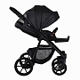 Коляска Pituso 2 в1 Tossa короб+прогулка Кожа/Black TS/25/1