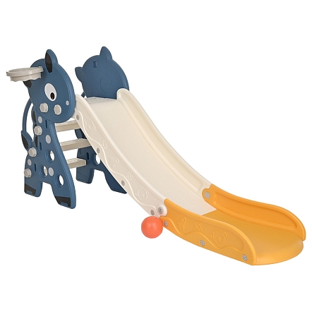 Горка Pituso Бэби с баскет. кольцом,Blue/Синий UN-DW57-blue купить — фото 1