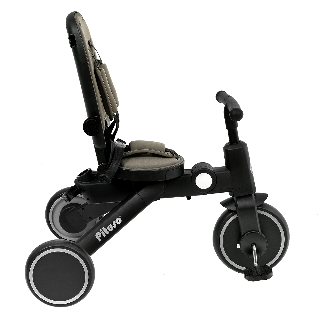 Велосипед трехколесный Pituso Leve Pro складной c сумкой T8 PLUS купить — фото 6