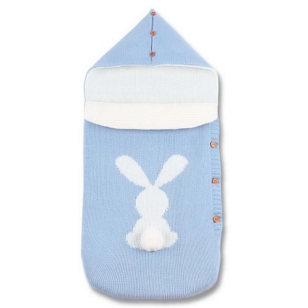 Конверт Pituso вязаный 75*35 см Зайка КНВ2 купить — фото 1