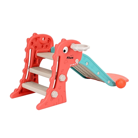 Горка Pituso Веселый Динозаврик  баскет. кольцо UN-DW37 купить — фото 3