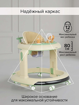Ходунки Pituso Мельница чудес (8 силик.колес,игр.муз.панель,2стоппера) CJ-918 купить — фото 19