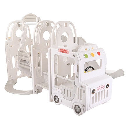 Горка-Комплекс Pituso Cute Truck (горка,качели,баскет.кольцо) UN-BS01 купить — фото 5