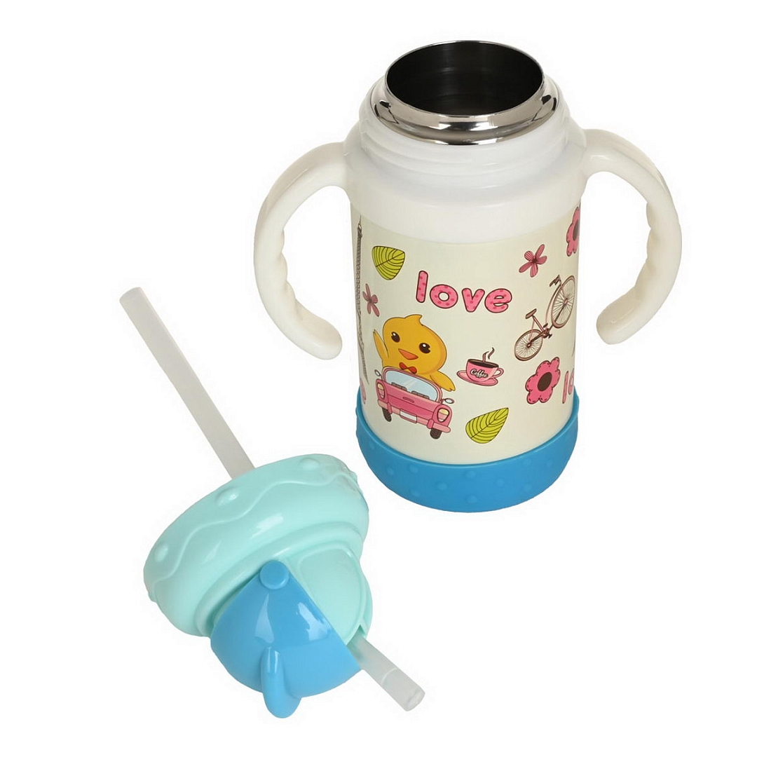 Термопоильник Pituso с трубочкой 280 мл KD9309 купить — фото 5