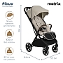 Прогулочная коляска Pituso MATRIX/чехол на ножки/PU(большие колеса) XXL купить — фото 13