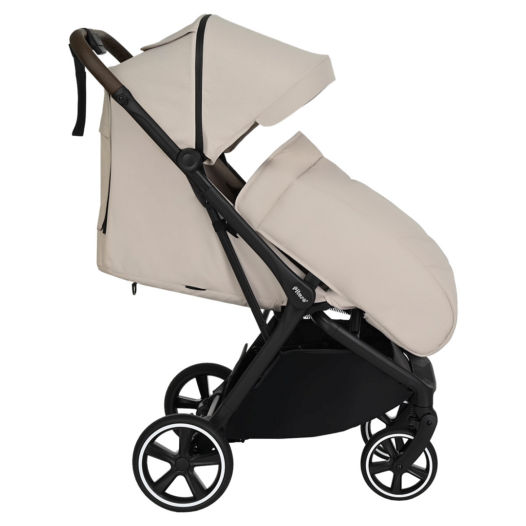 Прогулочная коляска Pituso MATRIX/чехол на ножки/PU(большие колеса) XXL купить — фото 3
