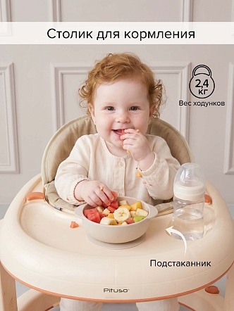 Ходунки Pituso Мельница чудес (8 силик.колес,игр.муз.панель,2стоппера) CJ-918 купить — фото 17