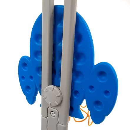 Стойка баскетбольная Pituso Space Rocket (с кольцебросом,футб.воротами) UN-0701-blue купить — фото 6