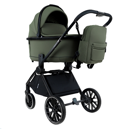 Коляска 2 в1  Pituso Mayla Plus короб+прогулка Deep Green/Black MPLS/555-Deep Green