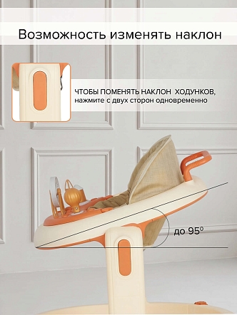 Ходунки Pituso Мельница чудес (8 силик.колес,игр.муз.панель,2стоппера) CJ-918 купить — фото 24