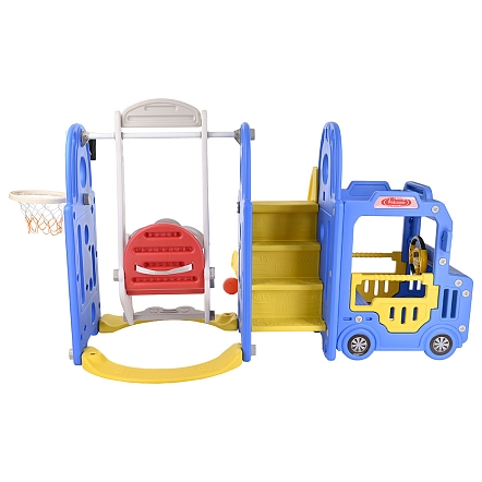 Горка-Комплекс Pituso Cute Truck (горка,качели,баскет.кольцо) UN-BS01 купить — фото 5