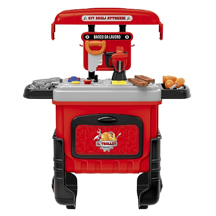 Игровой набор инструментов Pituso Юный механик, чемоданчик, колеса HW19005489 купить — фото 1