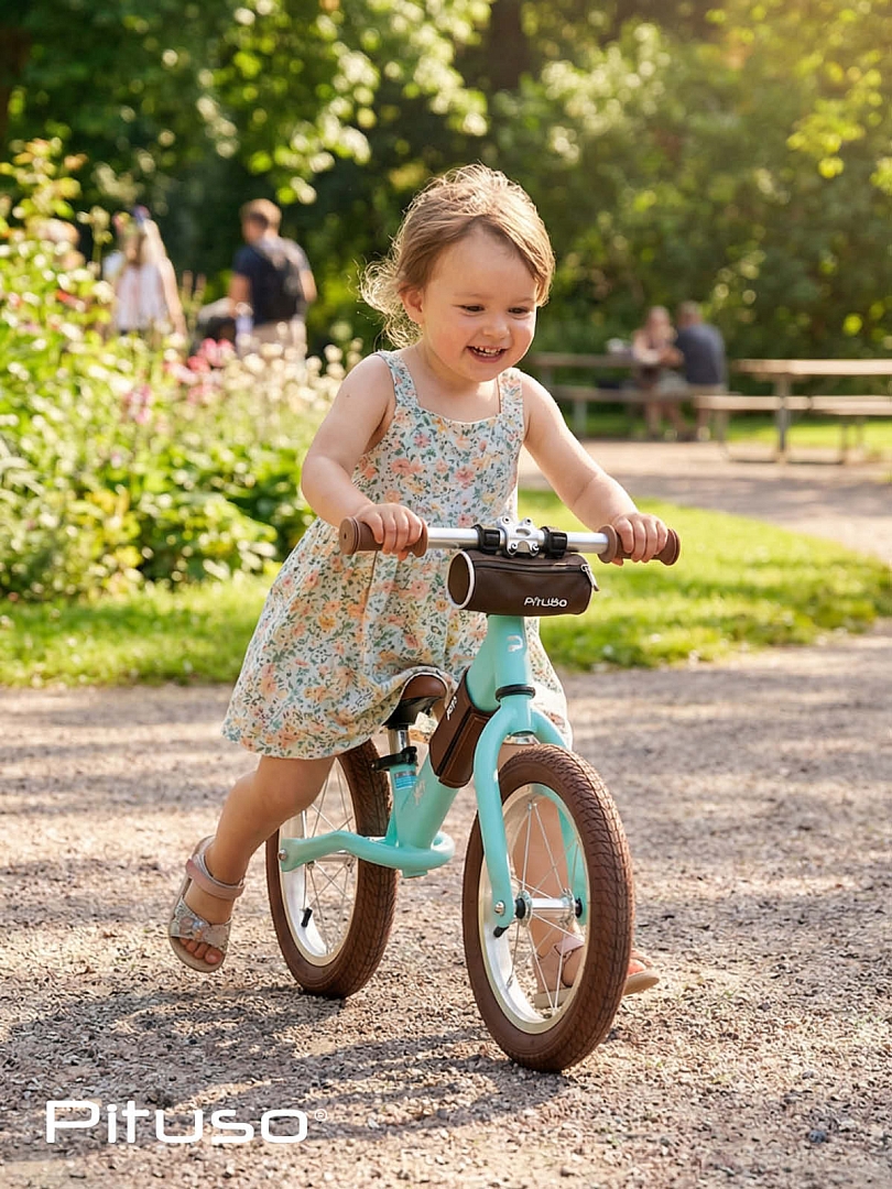 Беговел Pituso Jett,колеса 14",сумка BS7717 купить — фото 17