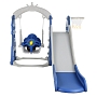 Горка-Комплекс Pituso Замок  горка,качели, звук, баскет.кольцо L-DT купить — фото 2