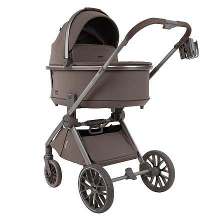 Коляска 2 в1  Pituso Mayla Plus короб+прогулка Truffle/Truffle MPLS/555-Truffle