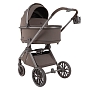 Коляска 2 в1  Pituso Mayla Plus короб+прогулка Truffle/Truffle MPLS/555-Truffle