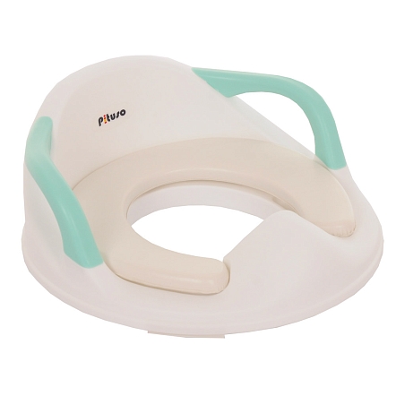 Накладка на унитаз Pituso мягкая со спинкой FG323 купить — фото 3