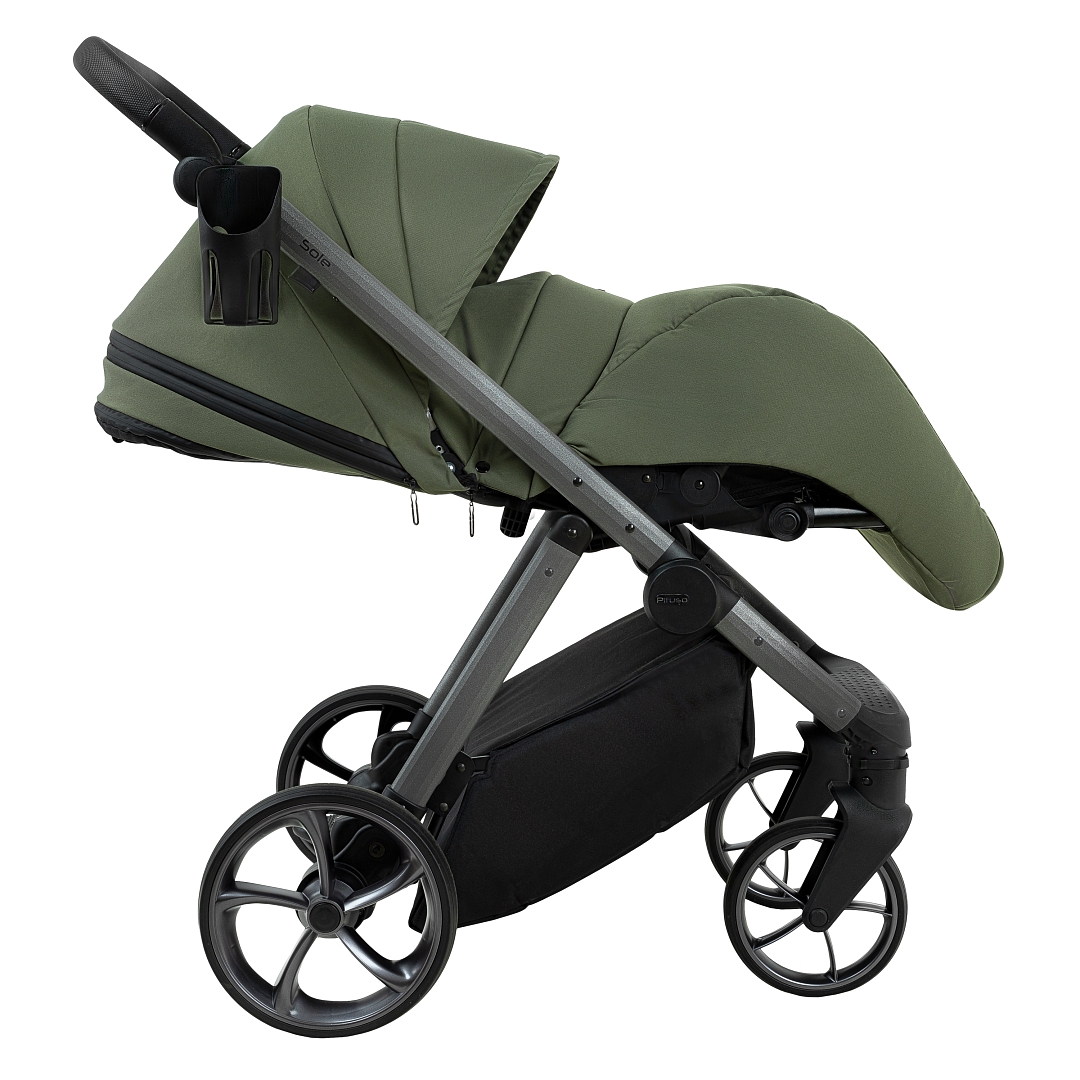 Коляска Pituso 2 в1 Sole короб + прогулка PMPT купить — фото 12