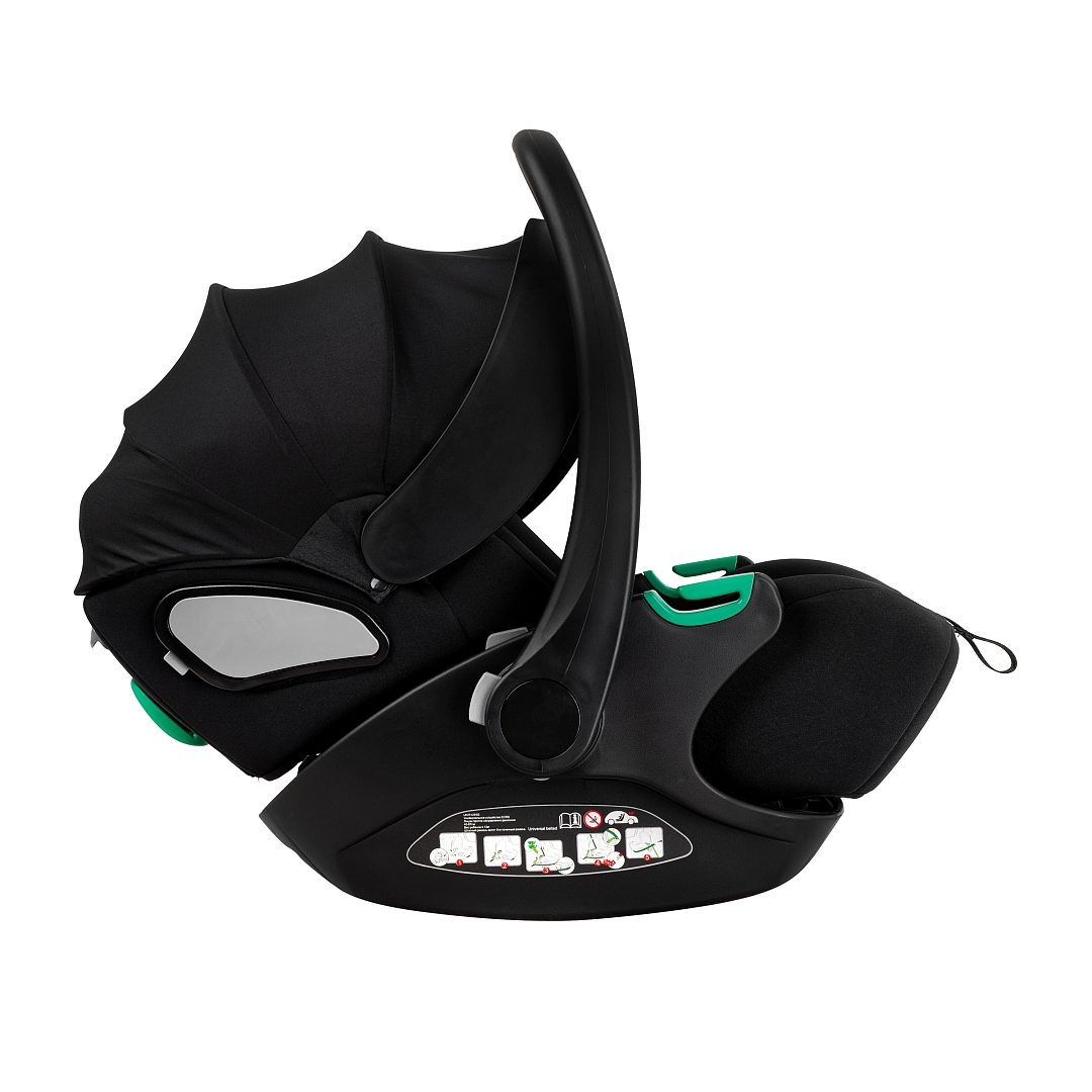 Удерживающее устройство Pituso для детей 0-13 кг Baesa (с адаптерами)/ Black/Черный купить — фото 3