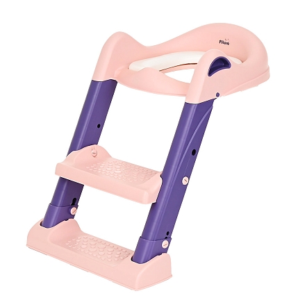 Сиденье для унитаза с лесенкой и ручками Pituso 16010 купить — фото 3