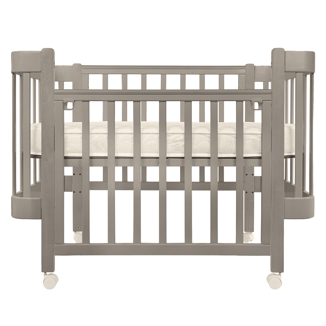 Кровать Pituso Olivia + маятник/ящик/автостенка/колесо 120*60 см Pit-103 купить — фото 5