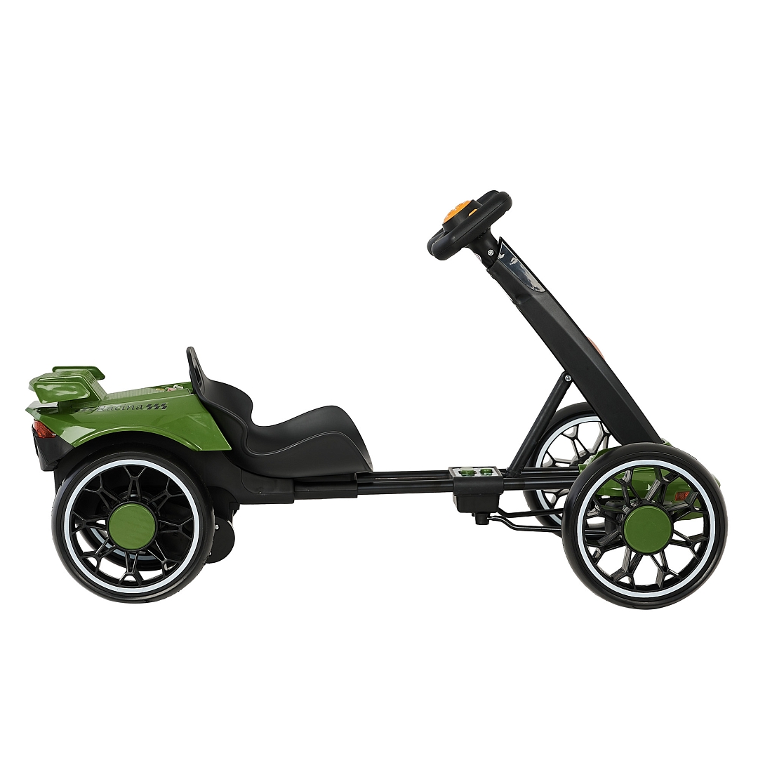 Электромобиль Pituso (86*52*50 см), складной, колеса ЭВА, с ПУ, Зеленый/Green 2690011-2R-Green купить — фото 2