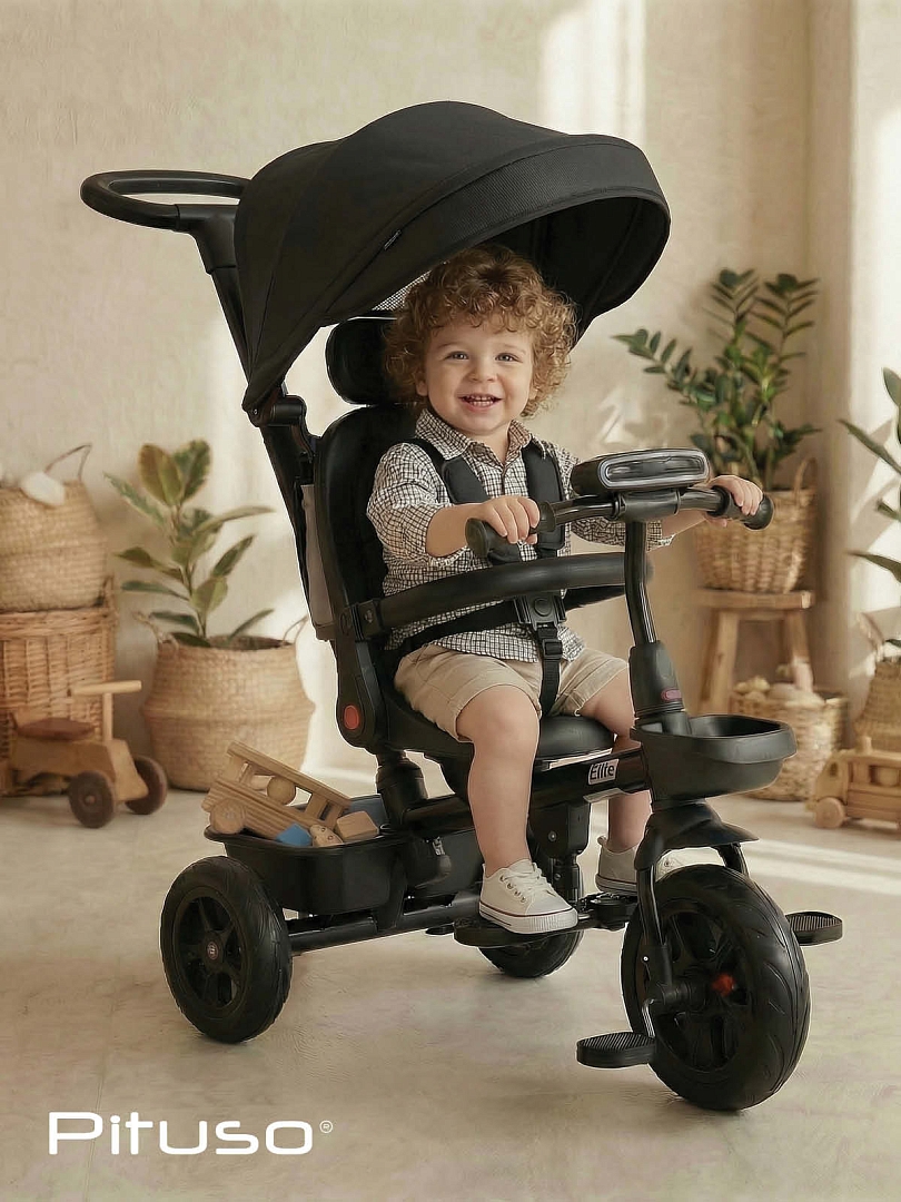 Велосипед Pituso трехколесный Elite  10"/8" JY-T07B-25 купить — фото 27