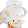 Горка-Комплекс Pituso Rabit (горка,качели,баскет.кольцо) White/Белый UN-DW02-white купить — фото 6