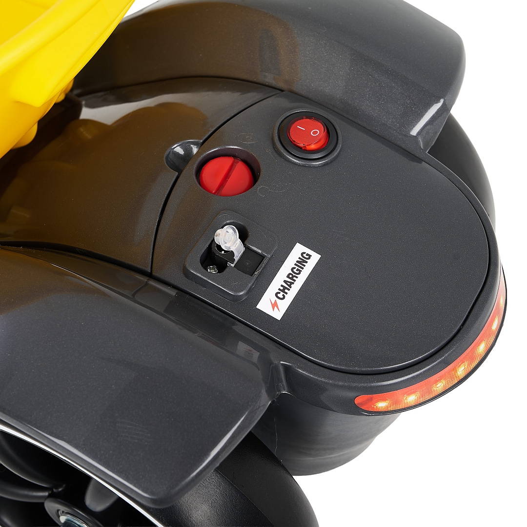 PITUSO Электромобиль (86*54*48.5 см), складной, колеса ЭВА, с ПУ, Желтый/Yellow 3010230AR-Yellow купить — фото 14