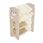 Стеллаж для игрушек с ящиками Pituso Балу,4 яруса 67*33*85 Beige/Бежевый NSNJ-0001-4-3-Beige купить — фото 5