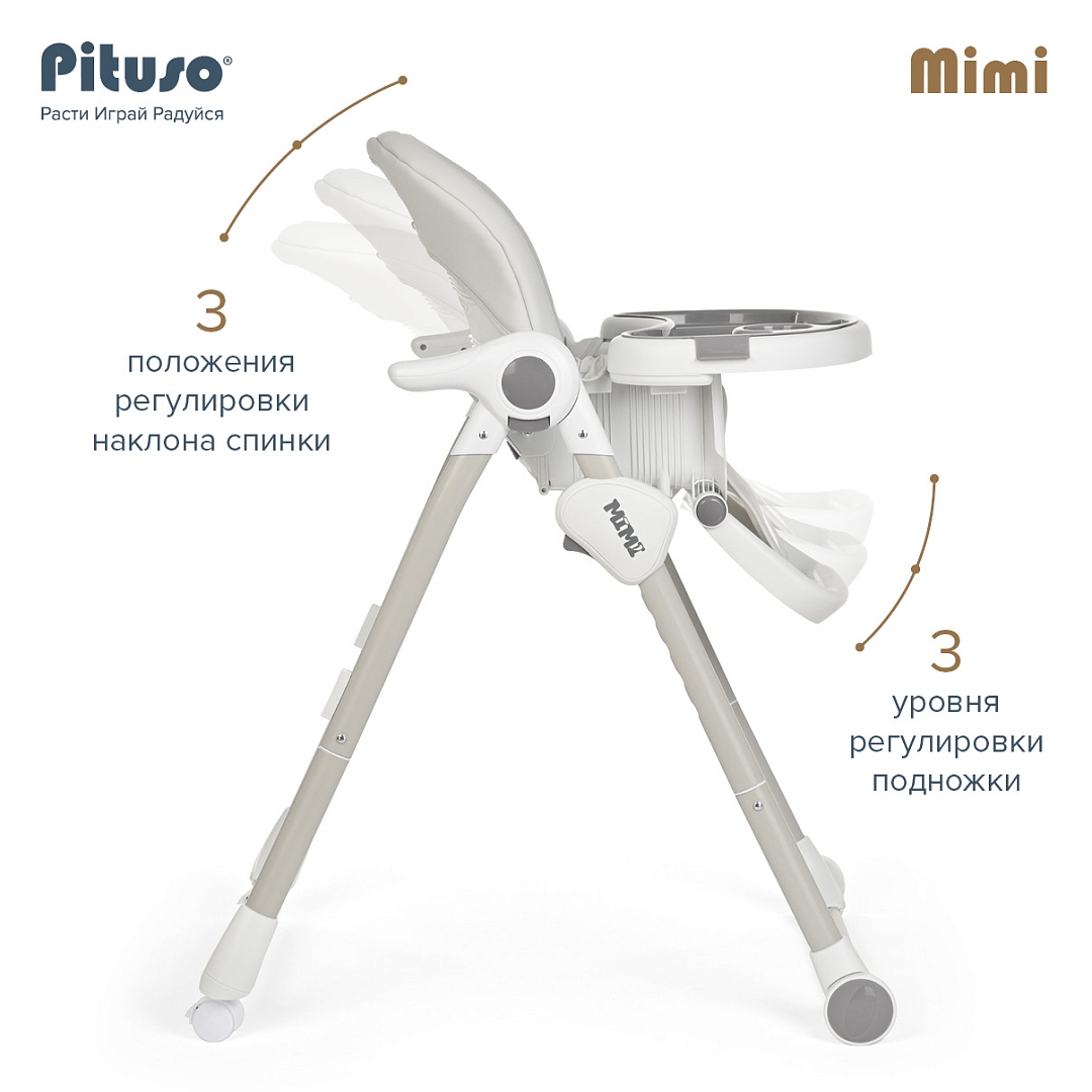 Стульчик для кормления Pituso Mimi HC502 купить — фото 15