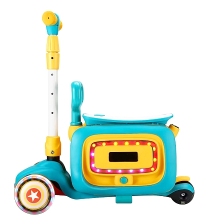 Самокат трехколесный 3в1 Pituso HD-8814B купить — фото 6